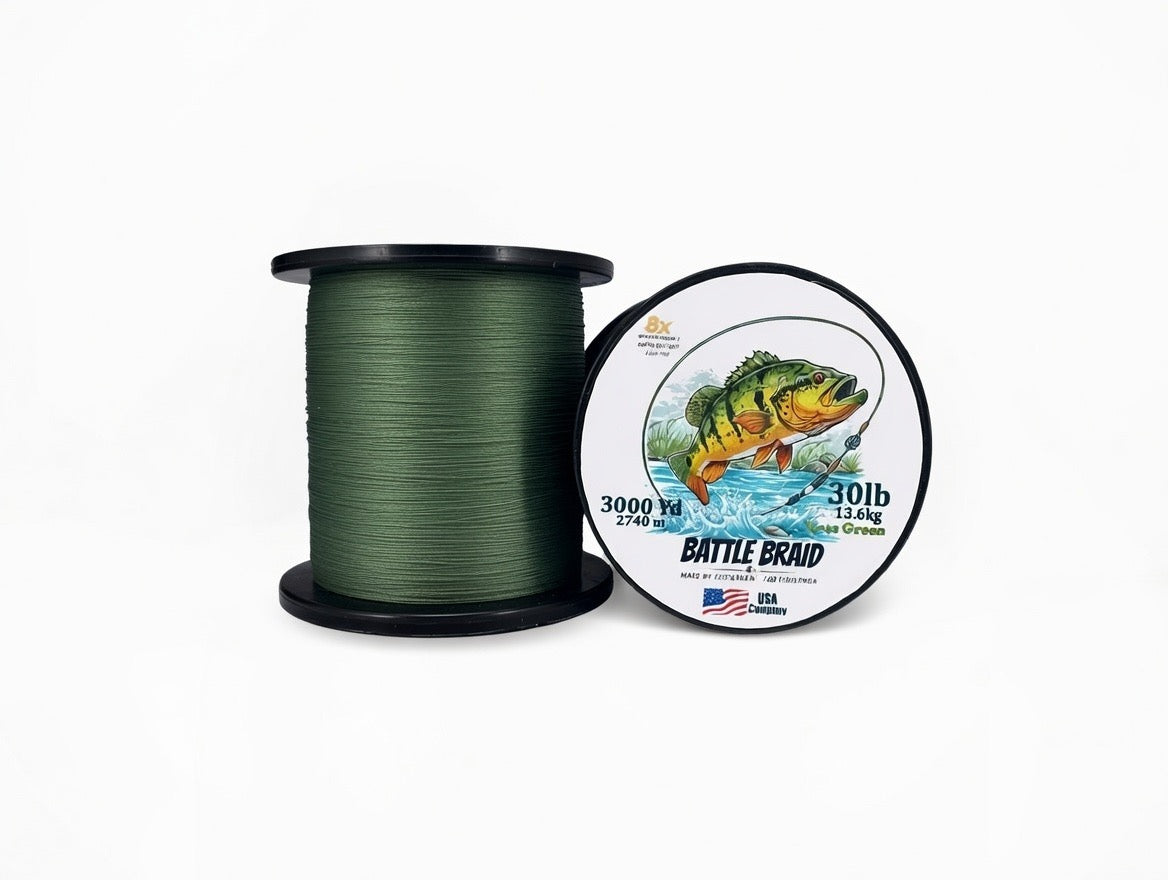 3000 YARD MOSS GREEN 8X PE