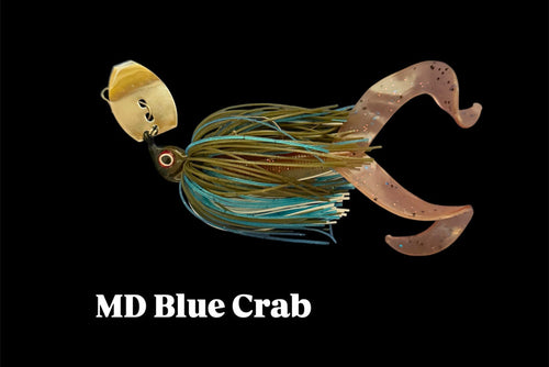 blue crab fishing lure HOCB Chatter – High Octane Custom Baits