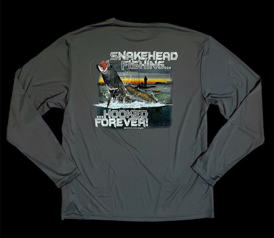 Snakehead Fishing, Hooked Forever Long Sleeve