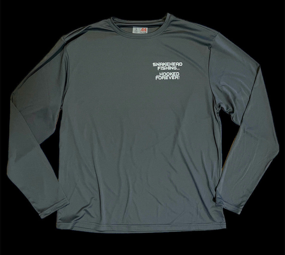 Snakehead Fishing, Hooked Forever Long Sleeve